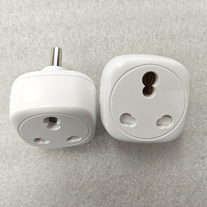 Enchufe Inteligente WiFi Tuya 16A, Estándar Sudáfrica, Control Remoto por Aplicación, Compatible con Alexa y Google, con Monitoreo de Energía - Product Image 1