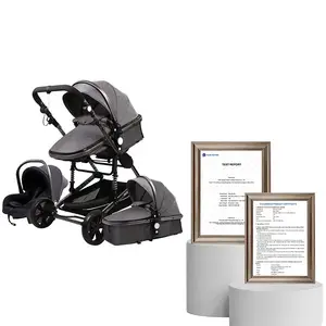 JXB vente en gros de haute qualité mode chinoise paysage léger intelligent de luxe bébé voyage Buggy poussette de marche pour voyage