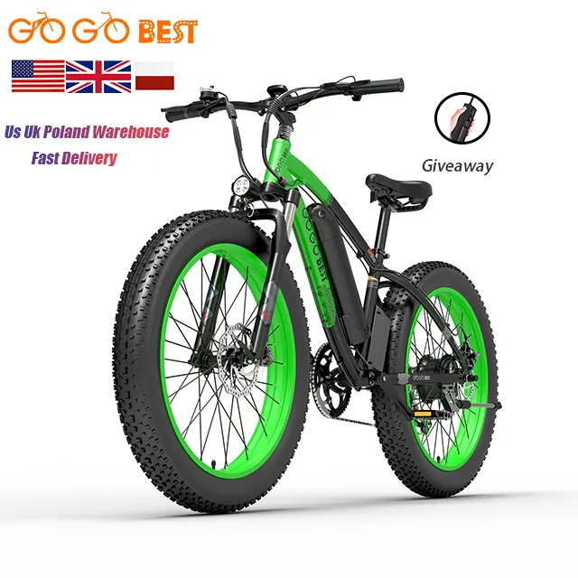 Eu Magazijn Gogobest GF600 Ebike 1000W 13AH Vouwen Off Road Elektrische Stad Fiets Racefiets 26Inch Cyclus Elektrische fiets