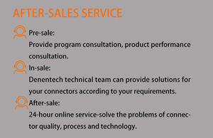 Denentechスプリングロードポゴピン<span class=keywords><strong>3mm</strong></span>メスH4.0mm金メッキ平面トリプル列ストレートSMTポゴピンコネクタ - Product Image 6