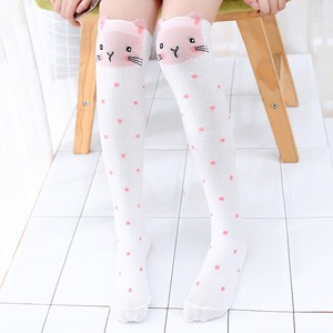 Quentin Logo personnalisé <span class=keywords><strong>Chaussettes</strong></span> hautes pour filles avec motif animal <span class=keywords><strong>renard</strong></span> et chat Vente en gros de <span class=keywords><strong>chaussettes</strong></span> personnalisées au genou pour chevaux - Product Image 6