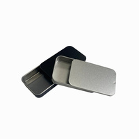 Boîte de rangement en métal carrée élégante avec couvercle, design personnalisé, pour maquillage à domicile – Offre spéciale