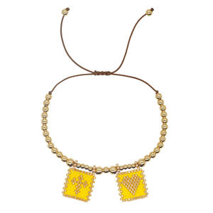 Pulsera <span class=keywords><strong>de</strong></span> cuentas iyuki <span class=keywords><strong>de</strong></span> 2895 pulgadas, brazalete hecho a mano con colgante <span class=keywords><strong>de</strong></span> Cruz para <span class=keywords><strong>amistad</strong></span> - Product Image 4