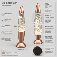 Mini veilleuse décorative LED 6000K à changement de couleur, lumière du jour, fonctionnant sur piles, en ABS pailleté, pour chambre à coucher, décoration intérieure, éclairage d'ambiance