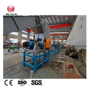 Produits en plastique PP sac T-shirt en plastique HDPE recyclage convoyeur à bande automatique alimentation concassage lavage asséchage ligne de la machine - Product Image 4