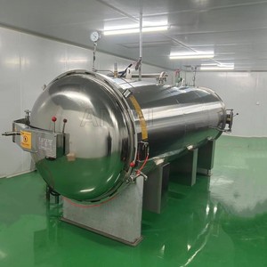 Cá đóng hộp dây chuyền sản xuất thực phẩm khử trùng vặn lại - Product Image 1