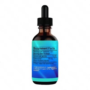 Chlorophylle liquide OEM/ODM 6000mg 59ml saveur menthe poivrée, complément alimentaire entièrement naturel - Product Image 4