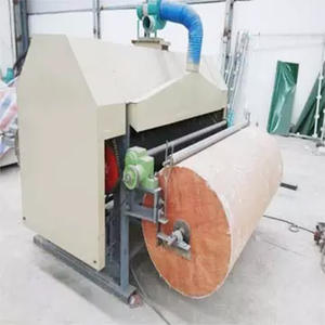 Cardoir à tambour automatique pour laine de mouton, occasion, pour filières de coton, machine combinée de cardage - Product Image 2