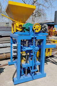 Macchina per la Produzione di Blocchi di Cemento Cavi a Funzionamento Manuale, Macchina per la Produzione di Mattoni per Casa - Product Image 2