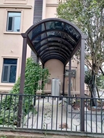 Auvent de stationnement pour voiture en aluminium imperméable, abri pare-soleil isolant thermiquement pour utilisation en extérieur, garage, cour arrière