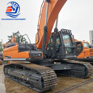 Excavadora de cadenas Doosan DX380LC-9C usada de 38 toneladas con motor de alta velocidad, bomba, PLC, engranajes, rodamientos, cucharón de 1.72m y potencia de 214kW - Product Image 2