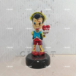 <span class=keywords><strong>Escultura</strong></span> <span class=keywords><strong>de</strong></span> Fibra <span class=keywords><strong>de</strong></span> Vidrio <span class=keywords><strong>de</strong></span> 4 pies y 6 pies, Personalizada, Tamaño Real, <span class=keywords><strong>de</strong></span> Alec Monopoly, Cromada, Colorida, Estilo <span class=keywords><strong>Sonic</strong></span>, Pinocchio, Pop Art - Product Image 2