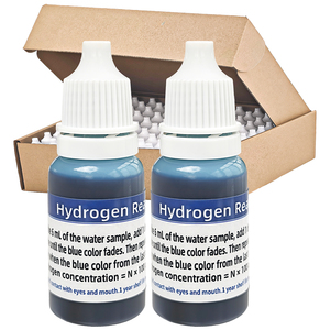 JUBWAY Wasserstoffreicher Testreagenz CE-Zertifiziert Individuelles Logo Wasserstoff-Wasserflasche Elektrolyseur Wasserstoffgehalt-Erkennungsmodell - Product Image 1