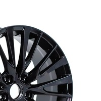 Jantes en alliage neuves de 19 pouces, 5x114.3 PCD pour ES GS IS C F LS RC UX - Noir, multi-rayons, remplacement OEM