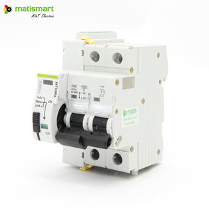Matis MT53RA 2 pôles c16 20a 32a 230/400V réinitialisation automatique on off disjoncteur reconnecté ac disjoncteur - Product Image 1