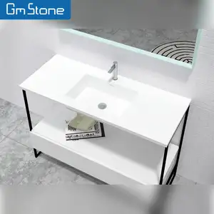 Bak mandi kamar mandi permukaan padat pusaran air kualitas tinggi bak mandi berdiri bebas bak mandi bulat rendam