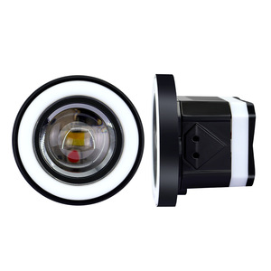 ไฟตัดหมอก Qideguan Angel Eye ขนาด 3 นิ้ว และ 2.5 นิ้ว ไฟ LED สำหรับวิ่งกลางวัน สำหรับตกแต่งรถยนต์ - Product Image 1