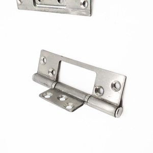 Tùy Chỉnh <span class=keywords><strong>SS</strong></span> 304 Nhỏ Thép Không Gỉ Hàn Bóng Mang Bướm Mông Sub-Mẹ Cửa Bản Lề Cho Cửa Gỗ Phần Cứng - Product Image 2