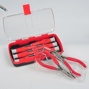 Lixin Tools 9-Piece Pliers <b>Screwdriver</b> <b>Set</b> Chromium Vanadium Steel Household Tool Case Combination Kit - Product Image 2