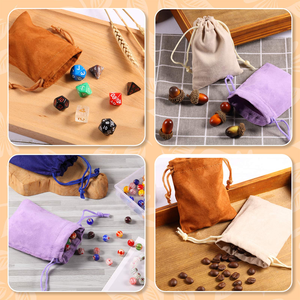 Pochette personnalisée de haute qualité avec logo imprimé, en tissu satiné couleur bonbon, sac à bijoux anti-poussière avec cordon de serrage - Product Image 5