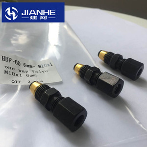 HDF M10x1 SSV Phụ Kiện Ren Van Một Chiều Và Phụ Kiện MVB Van Kiểm Tra Xoay Cho Thép Không Gỉ 6Mm Kiểm Soát Dầu Chung - Product Image 4