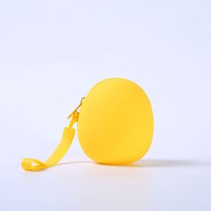 Silicone Zipper Closure Coin Purse <b>Mini</b> Portable <b>Bag</b> for Students and Headphone Storage - Product Image 4