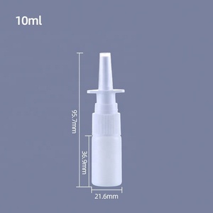 Professional Production Nasal Spray <b>Bottle</b> 10ml-60ml Refillable Nasal Spray <b>Bottle</b> Plastic 20ml Nasal Spray <b>Bottle</b> - Product Image 2