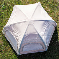 Vente en gros de tentes gonflables de luxe personnalisées pour 4 à 5 personnes, tentes familiales de luxe imperméables pour le camping et les événements