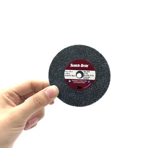 3M 스카치 브라이트 디버와 마무리 프로 유나이티드 휠 3*1/2*1/4 인치 그란데 6C Med + PN28838 디버링 휠 - Product Image 3