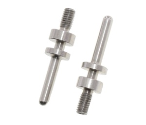 Goupilles à ressort rainurées en acier sur mesure, finition noire, attaches de couplage cylindriques élastiques - Product Image 1