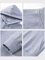 Pull à capuche en polaire ample pour homme, nouveau design 2025, 100% polyester, anti-boulochage, veste pour l'hiver