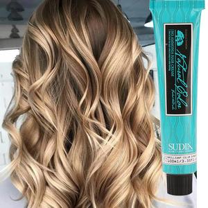 Crème colorante permanente pour cheveux de salon professionnel - Marque privée - Noir naturel à base de plantes - <span class=keywords><strong>Couleur</strong></span> longue durée pour tous les types de cheveux - Product Image 5