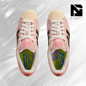 Sneaker Skateboard con Lacci a Righe '<span class=keywords><strong>Patrick</strong></span> Star' di <span class=keywords><strong>Spongebob</strong></span> Squarepants X Adidas, Scarpe Casual alla Moda per Uomo - Product Image 3