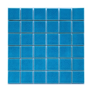 Wholes Sales Ice Crackle Ceramic <strong>Mosaic</strong> Swimming Pool <strong>Tiles</strong> - Product Image 3