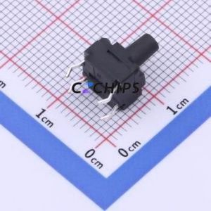 TS-1012-A135B3-D2 Tactile Switch Through hole Component (THT),8x8mm Switch Single Pole Single Throw Round Button 2.5N 8mm - Product Image 2