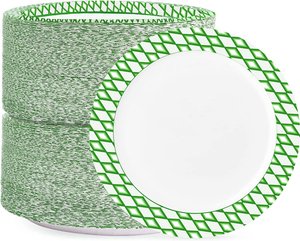 Assiettes compostables, écologiques, biodégradables, légères, jetables, vaisselle en papier, <span class=keywords><strong>assiette</strong></span> en papier - Product Image 3