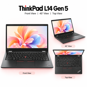 แล็ปท็อปธุรกิจ ThinkPad L14 Gen 5 Intel Core Ultra 5 125U แรม 16GB SSD 512GB หน้าจอ 14 นิ้ว WUXGA IPS ขายส่ง - Product Image 2
