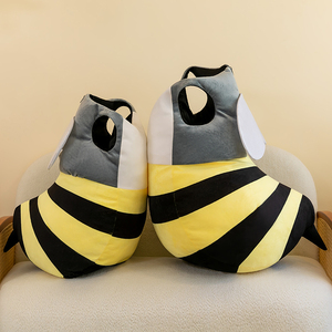 Muñeco de Peluche de Tiburón Abeja de Algodón PP Bordado, Juguete Reconfortante, Disfraz Creativo <span class=keywords><strong>para</strong></span> Niños y Adultos, Popular entre Celebridades de Internet - Product Image 2