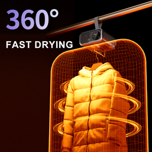 <span class=keywords><strong>FEIGO</strong></span> Petit Séchoir à Linge Portable Compact en Plastique, Semi-Automatique, Séchage Rapide, Économe en Énergie, Idéal pour Hôtels et Voyages - Product Image 5