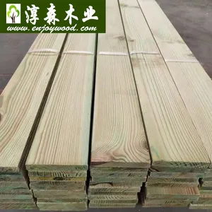 H3 Radiata Framing Red Pine F5 F7 CCA ACQ behandelter Ofen getrocknete Fichte Lärche SYP Zaun Decking Out Tür Zaun Decking Holz Holz