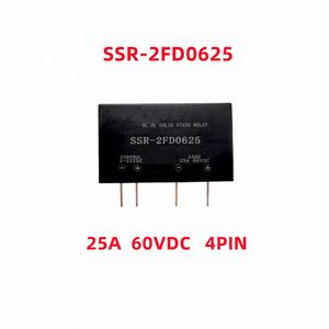 PCB ในสายเล็ก DC โซลิดสเตทรีเลย์5A 25A 10A 60V 400V SSR-2FD0625 600VDC SSR-2FD6005 SSR-2FD0610 SSR-2FD4010 - Product Image 3