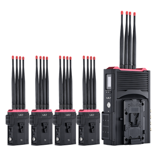 Yuout 4tx và 1rx máy ảnh HDMI SDI truyền không dây 1000 mét/1km/3000ft đài phát thanh và truyền hình máy phát không dây - Product Image 1