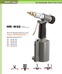 ปืนยิงรีเวทไฮดรอลิก M3 - M12 แบบใช้ลม - Product Image 4