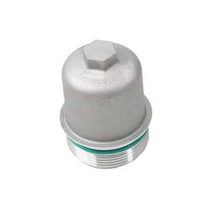 ฝาครอบตัวกรองน้ำมันอลูมิเนียมสำหรับรถ Audi A3 Q2 TT VW Golf Jetta Passat 02E305045เวฟกล่องตัวกรอง - Product Image 2