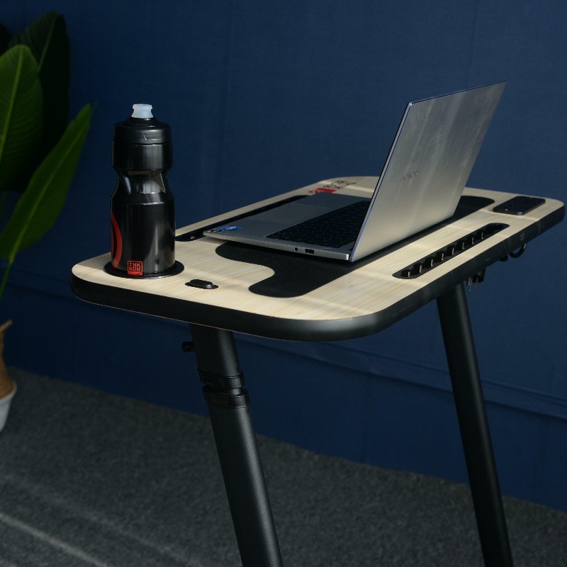 ThinkRiderバイクトレーナーテーブルデスク (USB/ACソケット付き