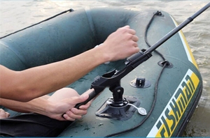 Maxfree Model 58 Fishing Rod Holder Kayak Marine Boat <b>Plastic</b> Inflatable Boat Hand Rail Dinghy Raft <b>Sliding</b> Rail - Product Image 6