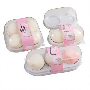 Boîte d'emballage blister Snow Queen (PET transparent) contenant 1234 pièces ; pour boulettes de riz vertes, gâteaux de lune au jaune d'œuf salé, choux puffs - Product Image 1
