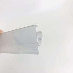 Etiqueta de precio de estante enchufable de PVC de plástico al por menor para exhibición de supermercado - Product Image 1