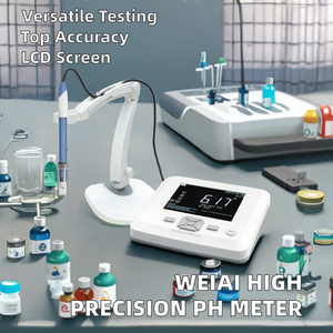 เครื่องวัดค่า pH/ORP/อุณหภูมิแบบดิจิตอลความแม่นยำสูงของ SRI SIVA SCIENTIFIC TECHNOLOGIES สำหรับการชลประทานทางการเกษตร  OEM/ODM ปรับแต่งได้ - Product Image 2