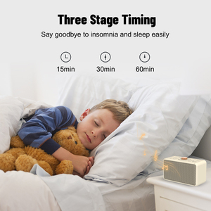2023 Popular Smart Health Baby Sleep Machine con 18 sonidos de sueño de ruido blanco que incluyen <span class=keywords><strong>lluvia</strong></span> <span class=keywords><strong>y</strong></span> trueno <span class=keywords><strong>para</strong></span> meditación - Product Image 5
